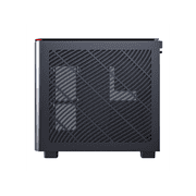 MONTECH, KING 95 Dual-Chamber ATX Mid-Tower PC Gaming Case, High-Airflow, Toolless Panels, Sturdy Curved Tempered Glass Front and Side Panel, ARGB Lighting, Black