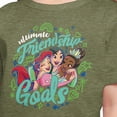 thumbnail image 3 of Disney Princess - Ultimate Friendship Goals - Toddler And Youth Short Sleeve Graphic T-Shirt, 3 of 5