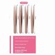 thumbnail image 4 of 4 per set rose gold Eyebrow Tweezer, Removing Excess Hair Anti-Slip Eyes Hair Shaping Stainless Steel Rust-Proof Makeup, 4 of 5