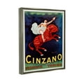 thumbnail image 3 of Stupell Industries Cinzano Vermouth Vintage Ad Graphic Art Luster Gray Floating Framed Canvas Print Wall Art, Design by Marcus Jules, 3 of 6