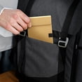 thumbnail image 6 of Mini Clipboard, A6 Leather Small Clipboard, A6 Size Magnetic Writing Clip Boards for Business, Office,Restaurant and Hotel Featuring Soft Wear Resistance, 6 of 9