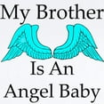 thumbnail image 2 of CafePress - My Brother Is An Angel Baby Infant Bodysuit - Baby Light Bodysuit, Size Newborn - 24 Months, 2 of 4