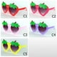 thumbnail image 2 of Gafas de sol para niños con dibujos de fresas y forma de piña, decorativas, para niños y niñas, 3001, 2 of 5