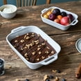 thumbnail image 4 of Staub Ceramic 2-pc Rectangular Baking Dish Set - White, 4 of 5