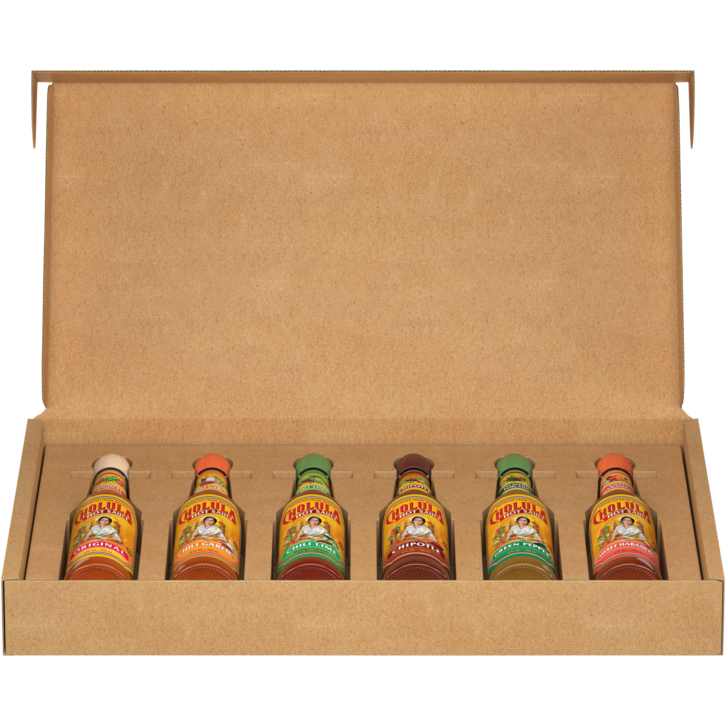 Cholula Kosher Hot Sauce Variety Pack, 5.0 fl oz Box