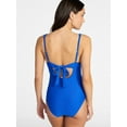 thumbnail image 3 of Time and Tru Women's and Women's Plus Size Underwire One Piece Swimsuit, Sizes XS-3X, 3 of 6