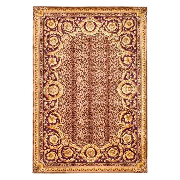 Safavieh  Couture Hand-knotted Florence Charisse Traditional Oriental Wool Rug Assorted 10'  x  14' 10' x 14' Indoor,Handmade Living