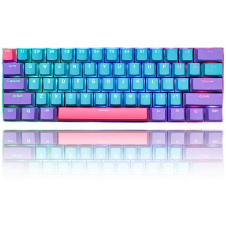 Gtsp 61 Keycaps 60 Percent Ducky One 2 Mini Keycaps Of Mechanical Gaming Keyboard Oem Profile Rgb Pbt Keycap Set Walmart Canada