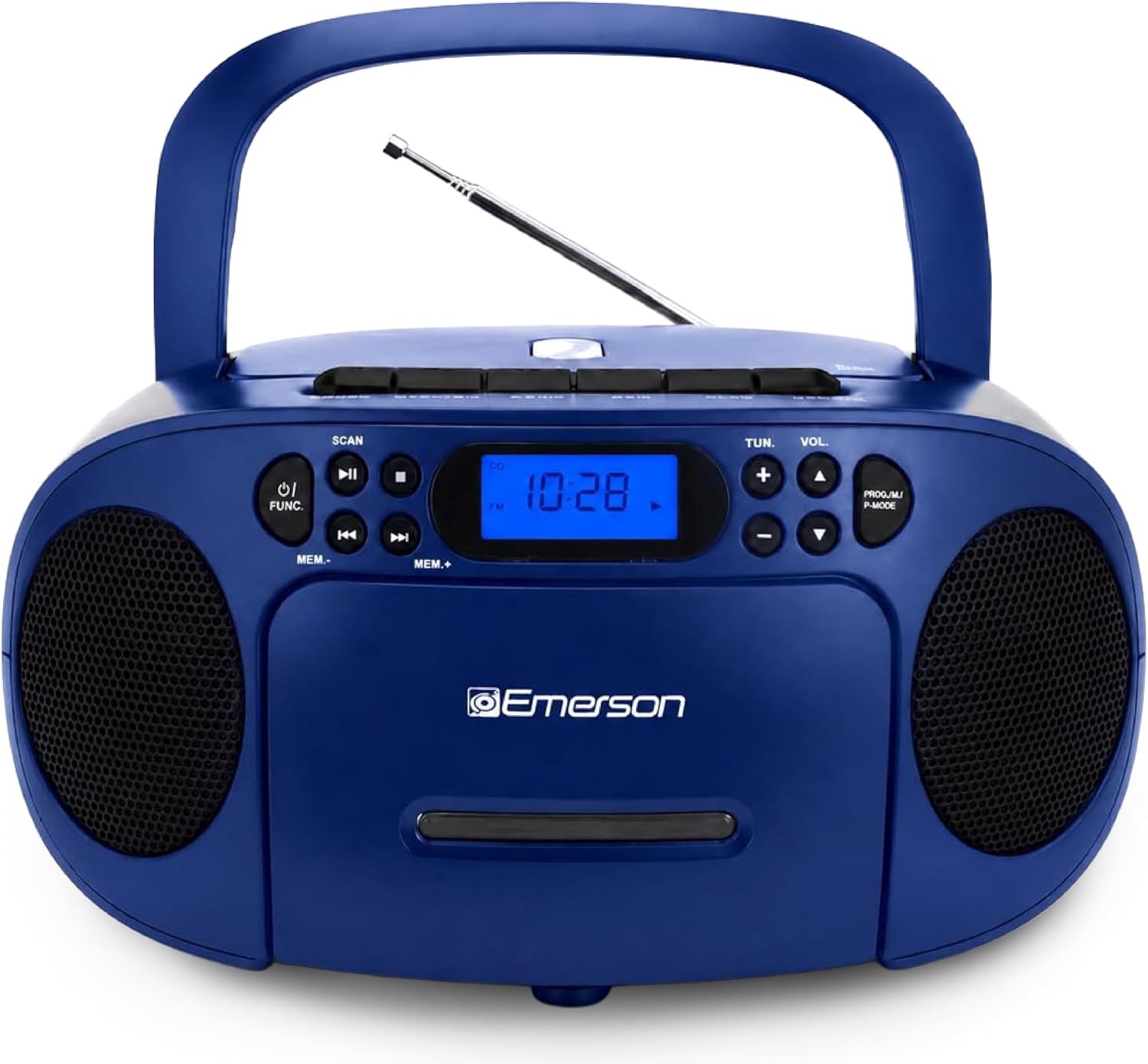 Emerson Portable CD Cassette Boombox with Radio