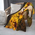 thumbnail image 2 of PHELIKA Havanese Dog Puppy 03 All Season Soft Throw Blanket Lightweight Flannel Fleece Blankets 40" x 50", 2 of 8