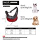 thumbnail image 5 of 1 bolsa para mascotas, bolsa de viaje para gatos y perros, portátil, tipo bandolera, mochila de malla transpirable para mascotas, 5 of 5