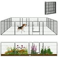 thumbnail image 1 of PawHut Parc pour Chien de 31,5 Po de Hauteur, Parc pour Chiot en Métal Robuste, 1 of 10