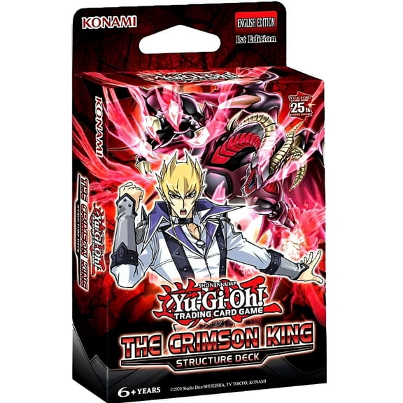 Yu-Gi-Oh! Trading Card Game: The Crimson King Structure Deck [Card Game, 2 Players]
