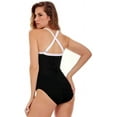 thumbnail image 4 of InstantFigure Plus Size Two-Tone One Piece Swimsuit 13306PC, 4 of 4