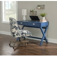 thumbnail image 2 of Linon Peggy 2-Drawer 44" Writing Desk, Navy, 2 of 19