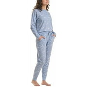 Splendid Ladies' 2-piece Lounge Set (Blue, M)