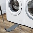 thumbnail image 3 of Retractable Gap Duster with Extension Pole, Extendable Flat Duster for Under Refrigerator & Furniture, Includes 3 Washable Microfiber Cloths, Under Appliance Cleaning Tool, 3 of 7