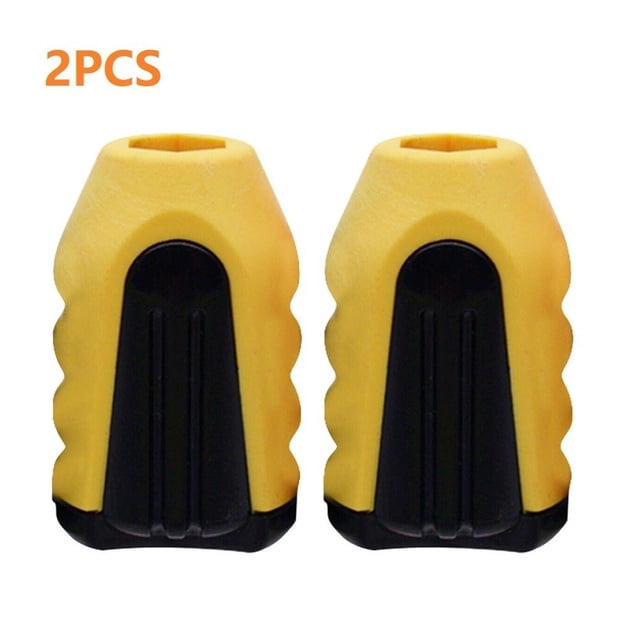 2 Pcs Screwdriver Magnetizer Multifunctional Hand Tool Screwdrivers Bits Magnetic Ring Demagnetizer for Electric Screw Bits Yellow