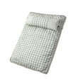 thumbnail image 2 of Sofá cama para perros extraíble lavable 4 estaciones universal cómoda cama para gatos a cuadros suaves para suministros para mascotas verde claro M, 2 of 5