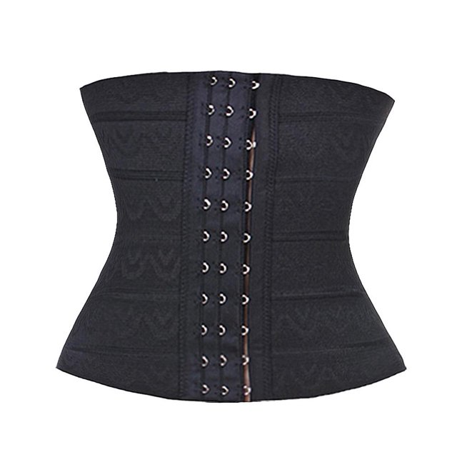 Corset Cintura Postparto Slim Trainer Cincher Puerperal Maternidad (2XL Negro