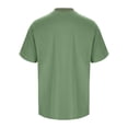 thumbnail image 5 of Sngxgn T-Shirt Summer Top Print Vintage Casual Short Sleeve T-Shirt(Green,M), 5 of 7