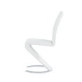 thumbnail image 4 of Newboti Furniture Marcus Horseshoe White Dining Chairs (Kit Of 2) 48025, 4 of 5