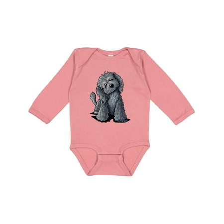 

Inktastic Curious Black Doodle Boys or Girls Long Sleeve Baby Bodysuit