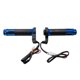 thumbnail image 1 of Riwesomey 1 par de empuñaduras calefactables para motocicleta, Scooter DC 12V 22mm, manillar de calefacción, calentador de manos, manijas de Accesorios para motos Azul Riwesomey VI017592-02, 1 of 6