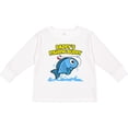thumbnail image 3 of Inktastic Daddy's Fishing Buddy (blue) Boys or Girls Long Sleeve Toddler T-Shirt, 3 of 5