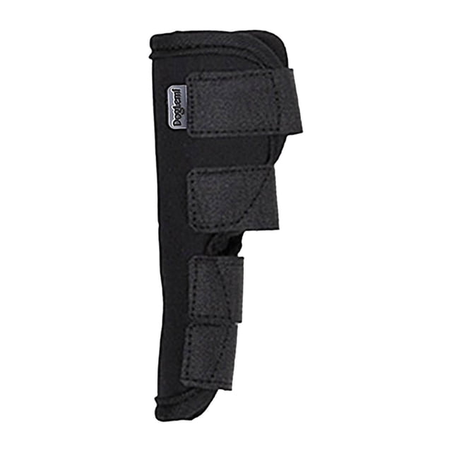 Methold Codo para mascotas Rodillera flexible para la pérdida de estabilidad de la de heridas de artritis Suministros para perros Negro S