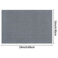 thumbnail image 7 of Unique Bargains Stripe Kitchen Towels Highly Absorbent Long-Lasting Hand Towels Dark Blue 2pk, 7 of 7