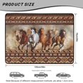 thumbnail image 7 of DISNIMO Trunk Liner for SUV Horse Aztec Tribal Print Heavy Duty Car Cargo Mat with Non-Slip Backing Machine Washable Dog Seat Cover Suitable for Most Car Models, 7 of 7