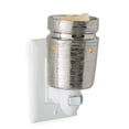 thumbnail image 1 of CLASSIC CHRISTMAS - BRUSHED CHROME Pluggable Fragrance Warmer by Candle Warmers, 1 of 1