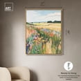 thumbnail image 5 of Open Field I Canvas Landscape Paintings by Art Remedy, Gold Frame, 36 x 45, 5 of 7