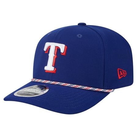 Men's New Era Royal Texas Rangers Multi-Rope 9SEVENTY Stretch-Snap Hat