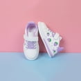 thumbnail image 3 of Kawaii Strawberries White Sneakers Kids Girls Lightweight Running Shoe Fashion Casual Flats Walking Shoes, 3 of 28