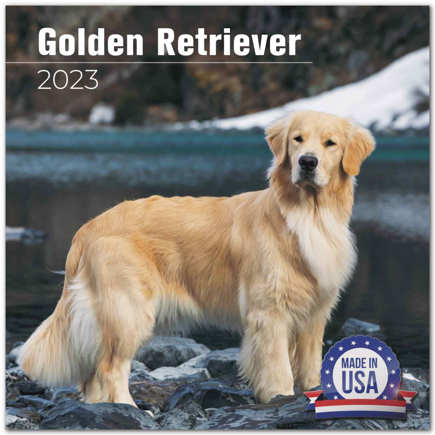 dog breed calendar Just Goldens 2021 Wall Calendar Free Shipping 