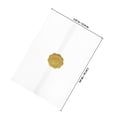 thumbnail image 2 of GARVALON 1Set Clear Invitation Envelopes with Translucent Paper for Wedding Party Cards and Invitations, 2 of 8