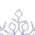 thumbnail image 6 of Northlight LED Lighted Snowflake Outdoor Christmas Decoration - 23" - Blue and White, 6 of 6