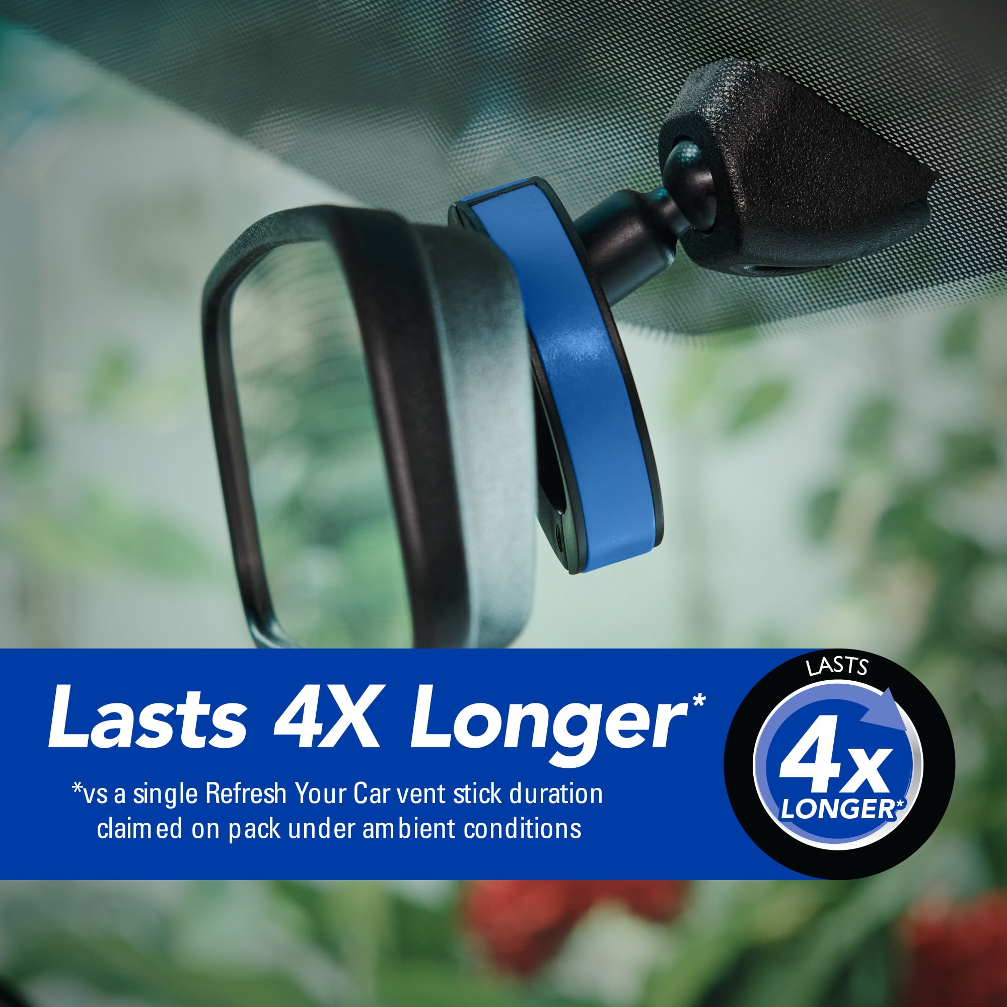 (2 pack) Refresh Your Car! Auto Hanging Air Freshener (New Car Scent, 1 Pack)
