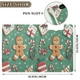 thumbnail image 3 of FORMRS A4 Clipboard Folder with Pen Holder Horizontal Foldable School Office Binder, Christmas Gingerbread, 3 of 9