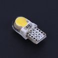 thumbnail image 1 of Encendiendo 10 Uds 12V T10 W5W lámpara LED COB carcasa de silicona luces laterales de giro del coche (amarillo), 1 of 9