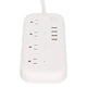 thumbnail image 1 of Tira de Alimentación ANGGREK con Enchufe Inteligente Protector contra Sobretensiones 4 Salidas de CA 4 Puertos de Carga USB de Carga Rápida, 1 of 8