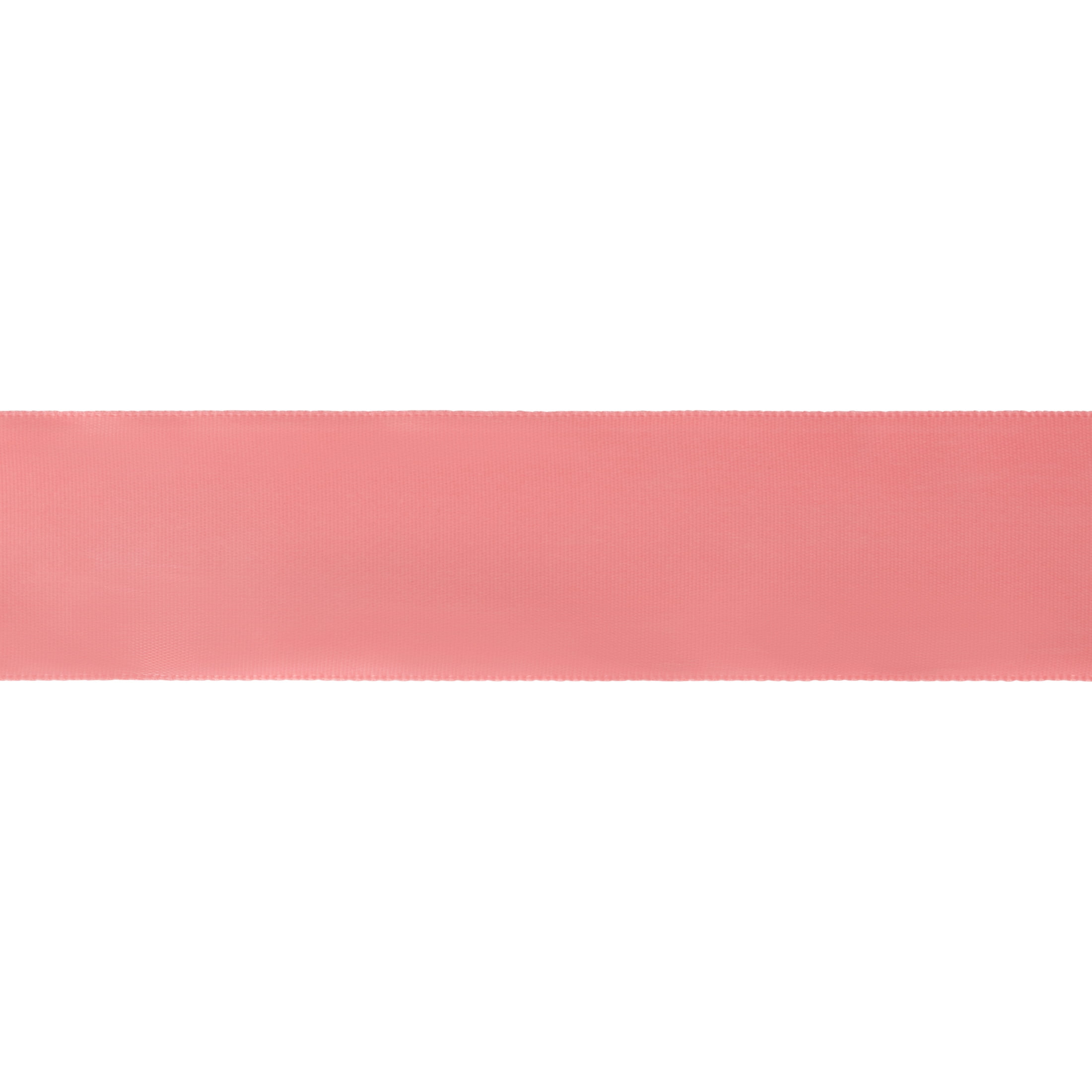 (3 pack) Offray Ribbon, Coral Pink 1 1/2 inch Single Face Satin Polyester Ribbon, 12 feet