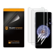 (2 Pack) Supershieldz Designed for Samsung Galaxy S9 Screen Protector, [Full Screen Coverage] Anti-Bubble High Definition (HD) Clear Shield