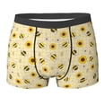 thumbnail image 6 of Men's Boxer Briefs, Sunflowers Beautiful Soft Comfy Mens Underwear Boxer Briefs Breathable With Widen Waist, 6 of 7