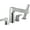 Chrome, variant on Delta Zura Roman Tub with Hand Shower Trim, Chrome