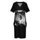 thumbnail image 4 of Vestido suave Live Baby Live Halft con bolsillos, vestidos de fiesta para mujer, vestido de verano para mujeres coreanas, 4 of 7