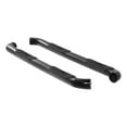 thumbnail image 3 of Aries Automotive 204046 Aries 3 in. Round Side Bars; Black; Rocker Panel Mount; Fits select: 2007-2019 CHEVROLET SILVERADO, 2007-2019 GMC SIERRA, 3 of 4