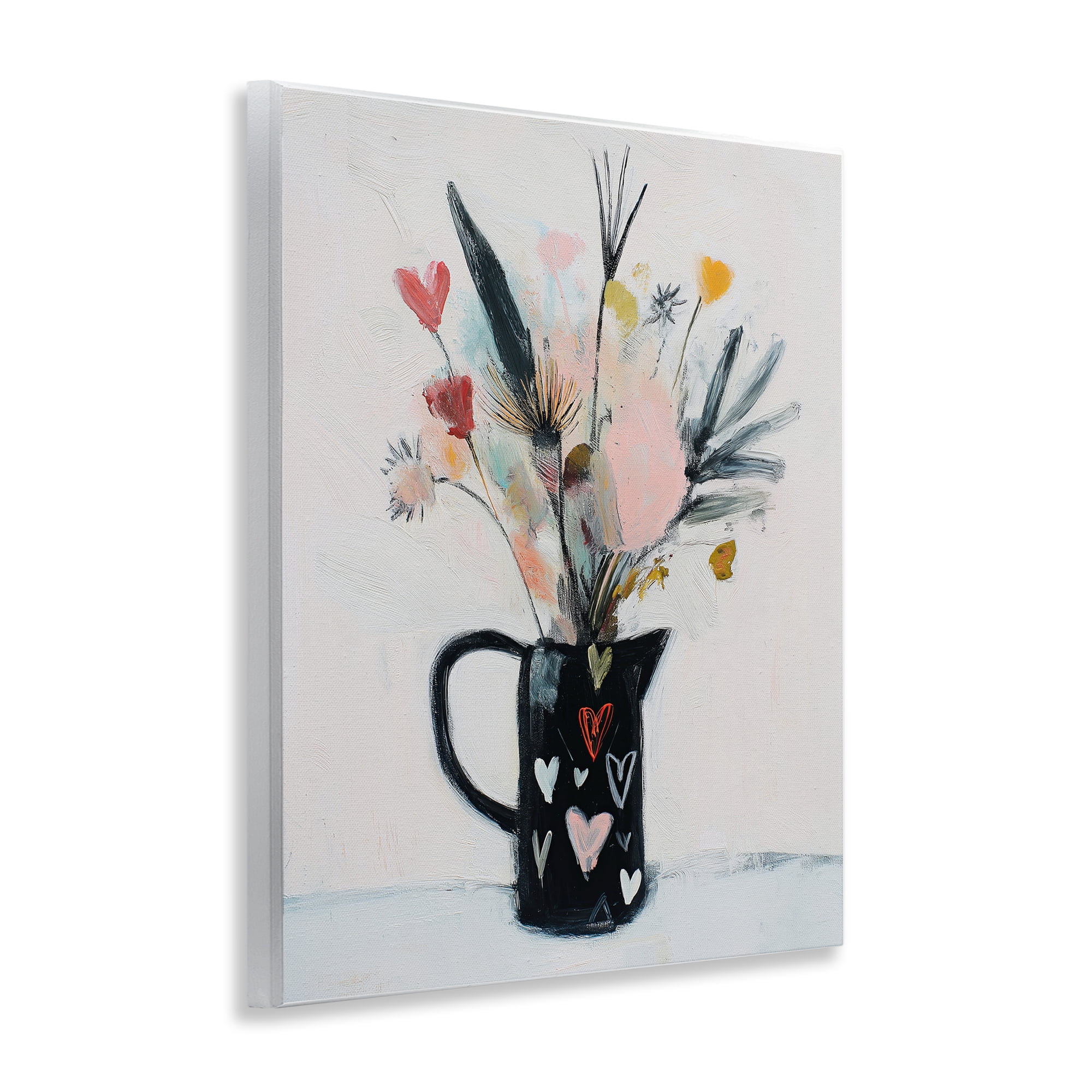 Stupell Industries Vase Of Abstract Time Wall Plaque Art, design by Svetlana Aleynikova